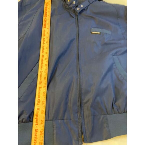 Members Only Blue size 44 Bomber 80's Dads Jacket - Picture 7 of 7